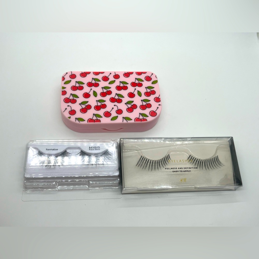 Cherry Pattern Makeup Brush Case‎